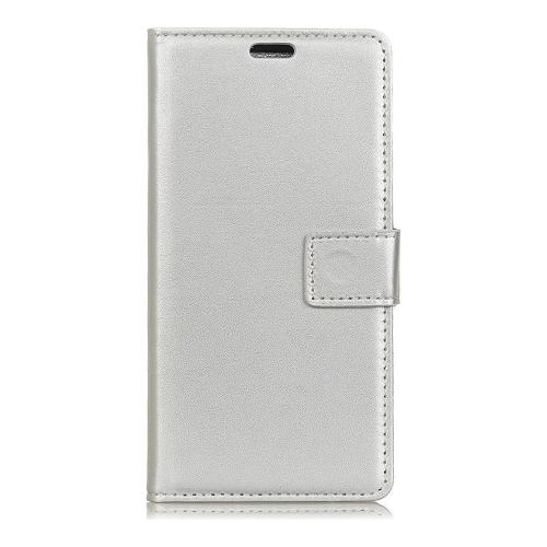 Shop4 - OnePlus 6T Hoesje - Wallet Case Business Zilver