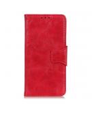 Shop4 - Samsung Galaxy A11 Hoesje - Wallet Case Cabello Rood