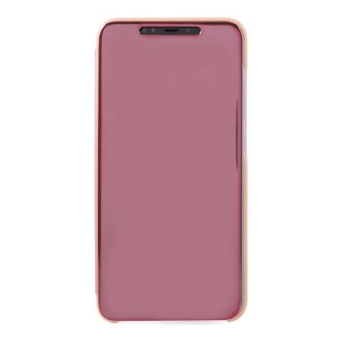 Shop4 - Samsung Galaxy A40 Hoesje - Clear View Case Roze