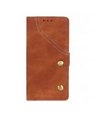 Shop4 - Samsung Galaxy A50 Hoesje - Wallet Case Vintage Bruin