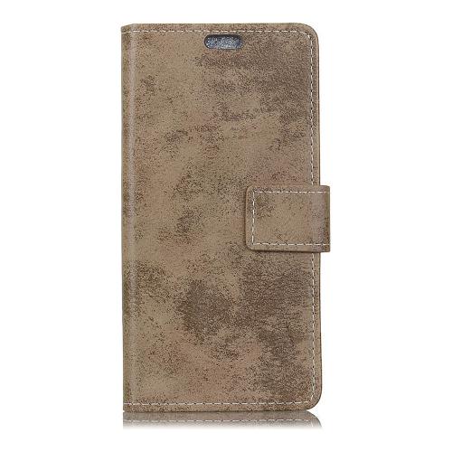 Shop4 - Samsung Galaxy A9 (2018) Hoesje - Wallet Case Vintage Khaki