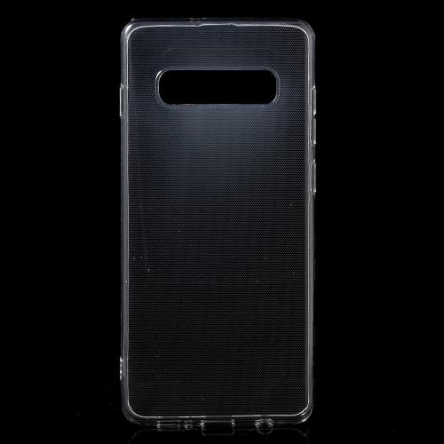 Shop4 - Samsung Galaxy S10 Plus Hoesje - Zachte Back Case Transparant