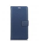 Shop4 - Samsung Galaxy S10e Hoesje - Wallet Case Business Donker Blauw