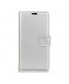Shop4 - Samsung Galaxy S10e Hoesje - Wallet Case Business Zilver