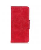 Shop4 - Samsung Galaxy S21 Plus Hoesje - Wallet Case Cabello Rood