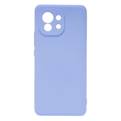 Shop4 - Xiaomi Mi 11 Hoesje - Zachte Back Case Mat Paars