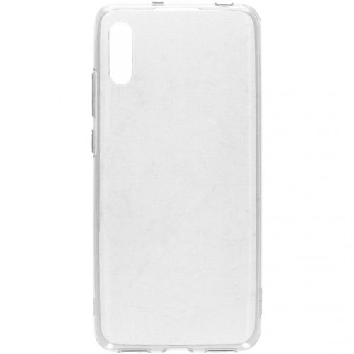 Soft Clear Backcover voor de Huawei Y6 (2019) - Transparant