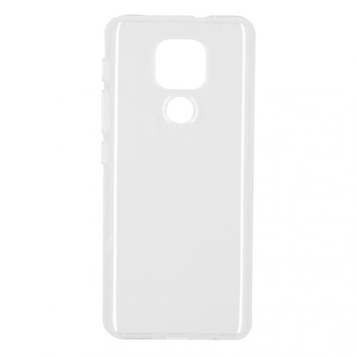 Softcase Backcover voor de Motorola Moto E7 Plus / G9 Play - Transparant