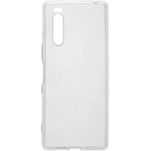 Softcase Backcover voor de Sony Xperia 5 - Transparant