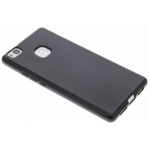 Softcase Backcover voor Huawei P9 Lite - Zwart