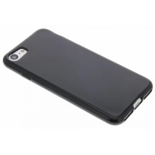 Softcase Backcover voor iPhone SE (2022 / 2020) / 8 / 7 - Zwart
