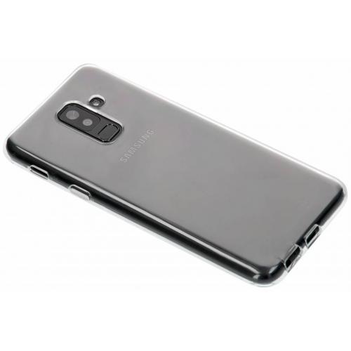 Softcase Backcover voor Samsung Galaxy A6 Plus (2018) - Transparant