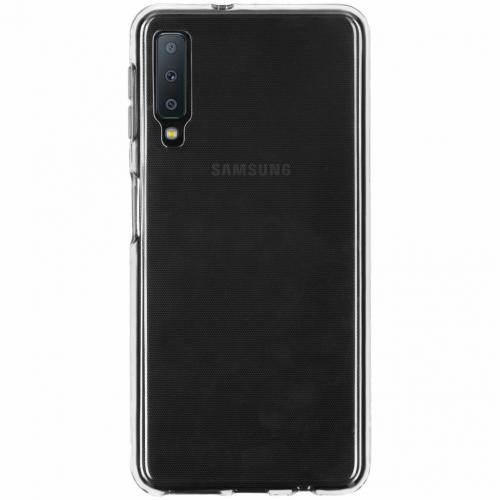 Softcase Backcover voor Samsung Galaxy A7 (2018) - Transparant