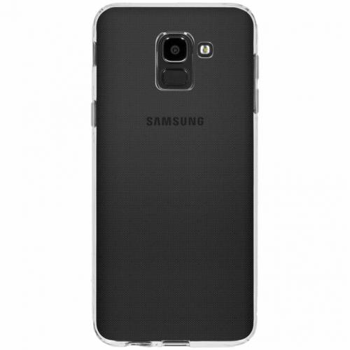 Softcase Backcover voor Samsung Galaxy J6 - Transparant
