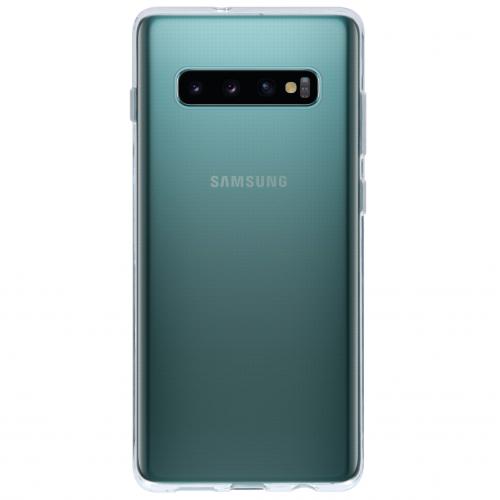 Softcase Backcover voor Samsung Galaxy S10 Plus - Transparant