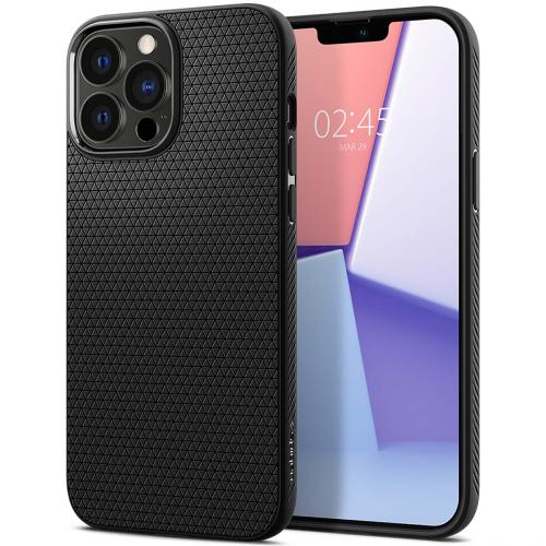 Spigen Liquid Air™ Backcover voor de iPhone 13 Pro Max - Zwart