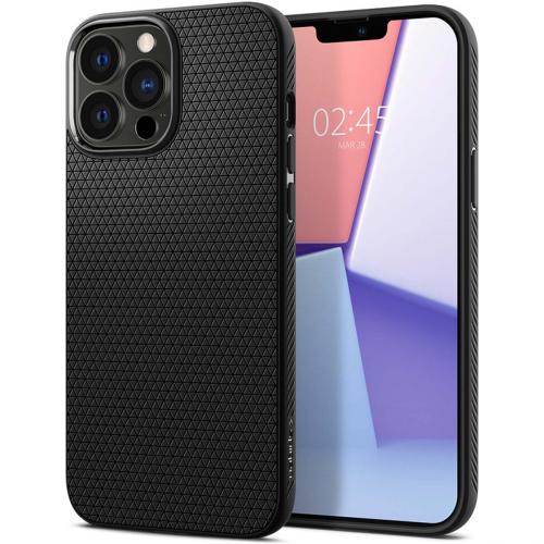 Spigen Liquid Air™ Backcover voor de iPhone 13 Pro - Zwart