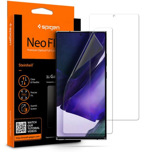 Spigen Neo Flex Screenprotector Duo Pack voor de Samsung Galaxy Note 20 Ultra