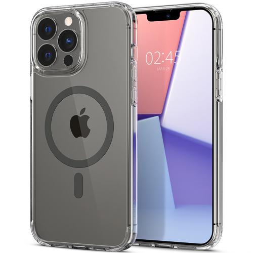 Spigen Ultra Hybrid Backcover MagSafe voor de iPhone 13 Pro Max - Graphite