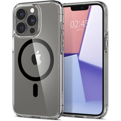 Spigen Ultra Hybrid Backcover MagSafe voor de iPhone 13 Pro - Zwart