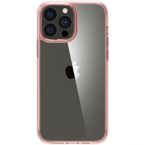 Spigen Ultra Hybrid Backcover voor de iPhone 13 Pro - Rosé Goud