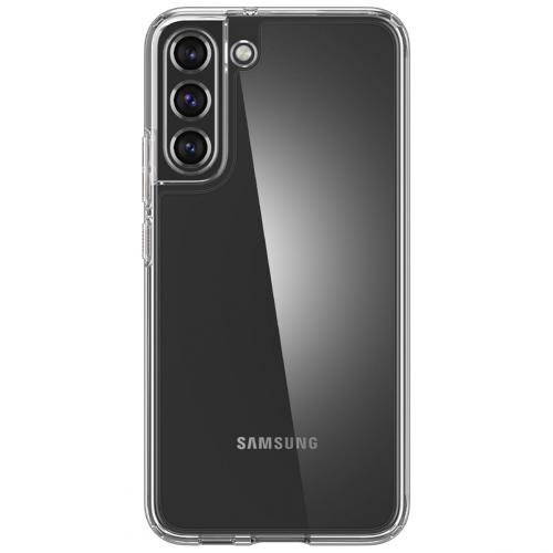Spigen Ultra Hybrid Backcover voor de Samsung S22 - Transparant