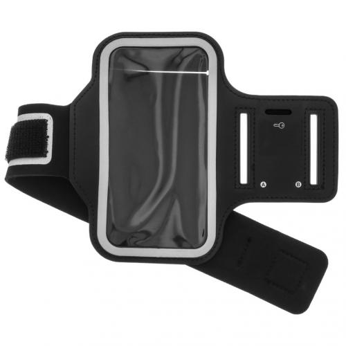 Sportarmband voor de Samsung Galaxy A42 - Zwart