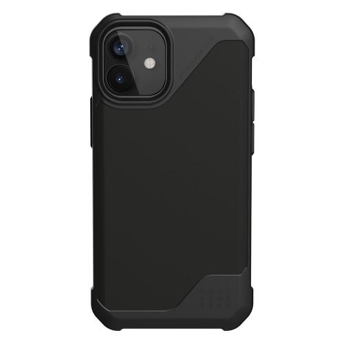 UAG - iPhone 12 mini Hoesje - Back Case Metropolis LT Satijn Zwart