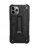 UAG Monarch Backcover voor de iPhone 11 Pro - Carbon Fiber Black