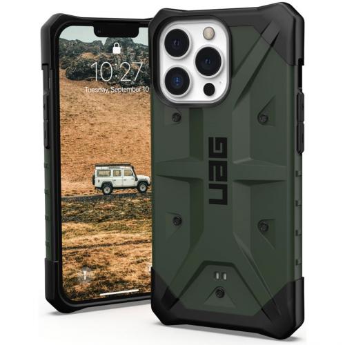 UAG Pathfinder Backcover voor de iPhone 13 Pro - Olive
