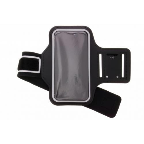 Zwarte sportarmband voor de iPhone Xs / X