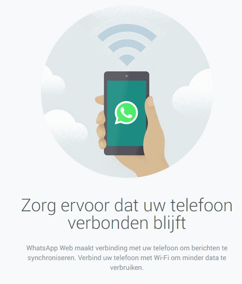 Blijf verbonden met Whatsapp